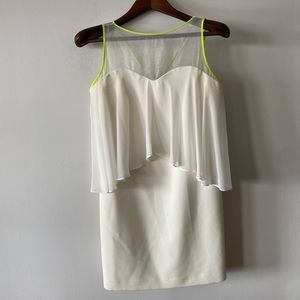 Vince Camuto white formal dress